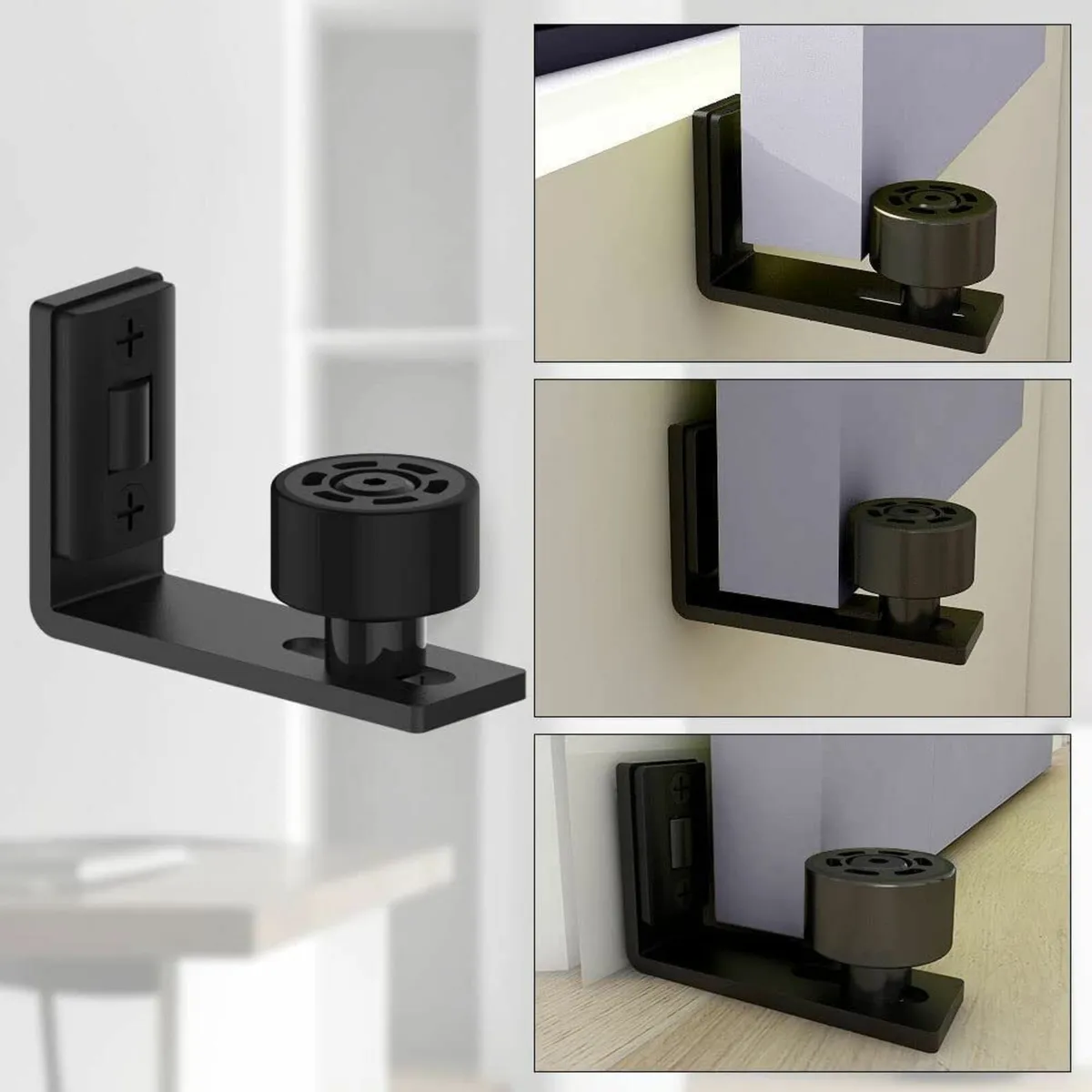 Heavy Duty Sliding Door Hardware Adjustable Guide - Image 2