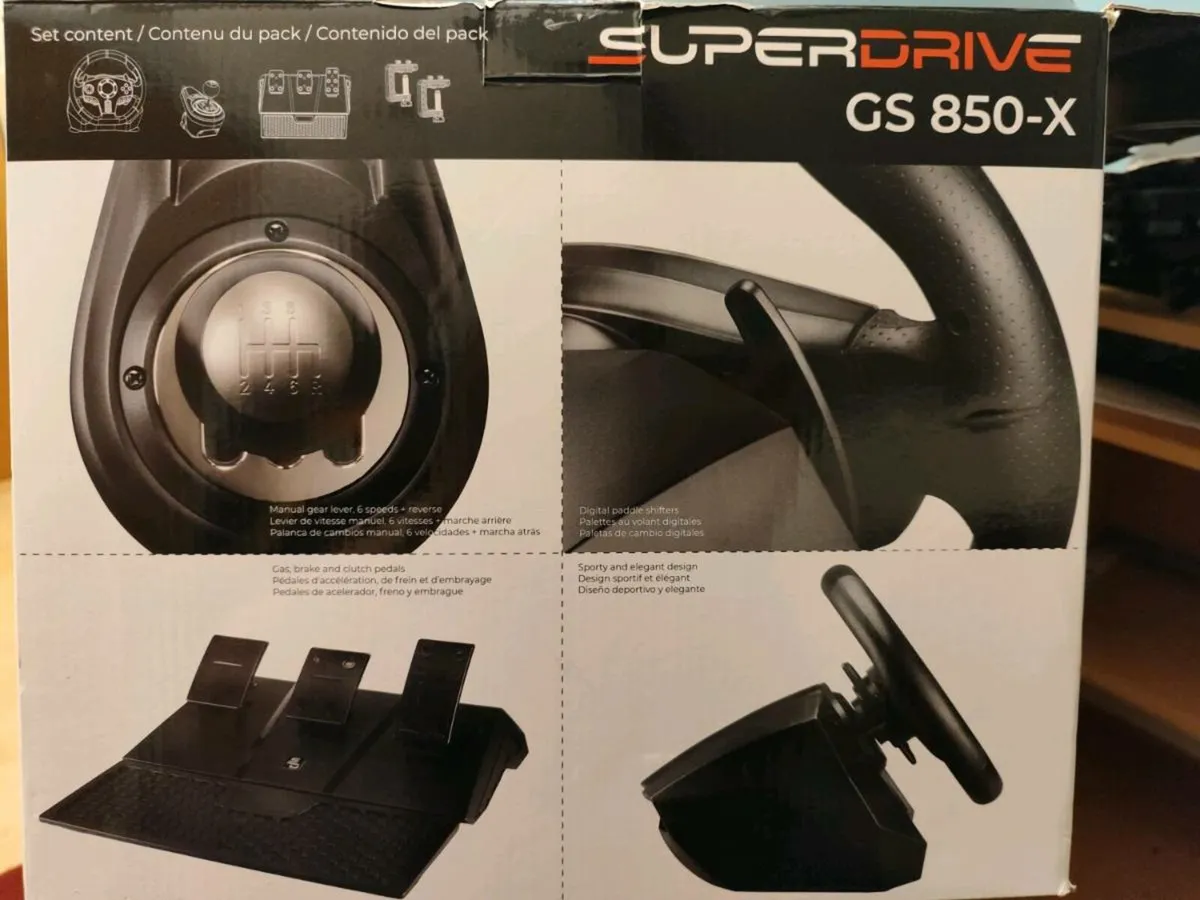 Superdrive

Superdrive GS850-X Steering Wheel - Bl - Image 4