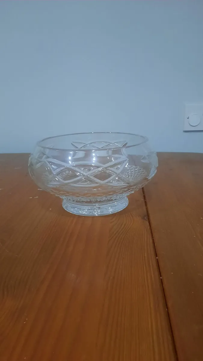 Galway crystal footed bowl - Image 3