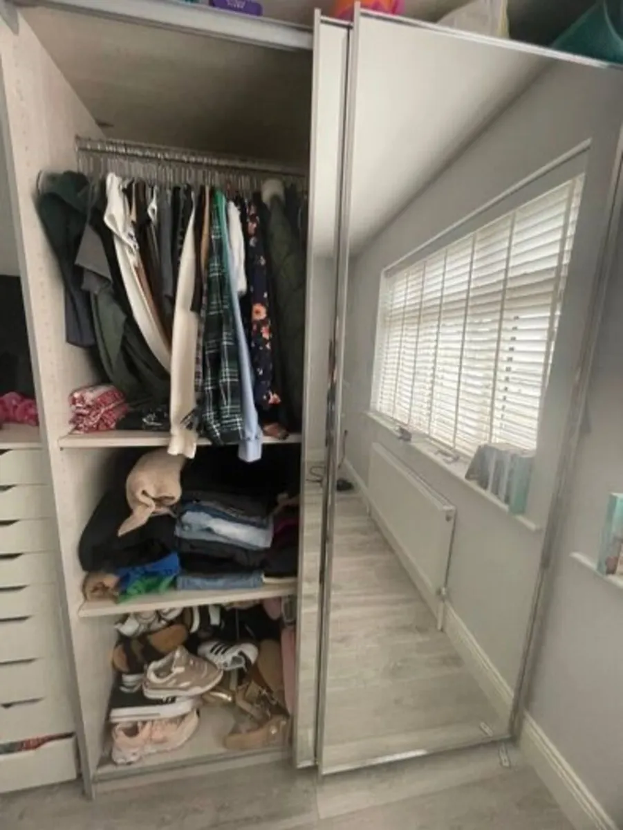 Miami Silver 1.5Metre Sliding Wardrobes - Image 3