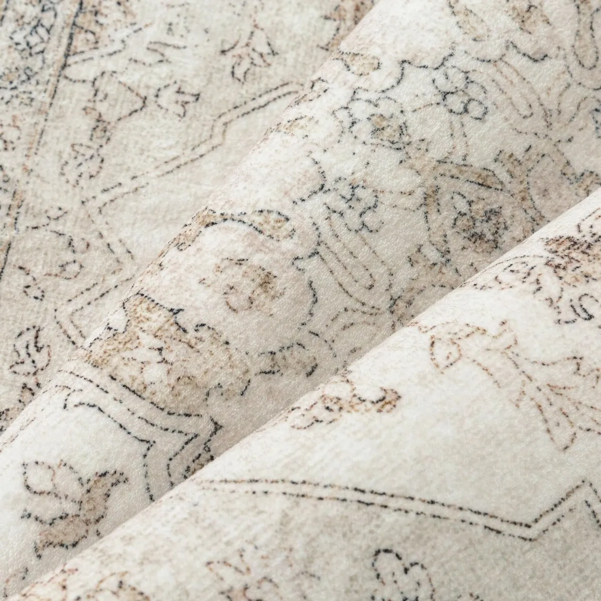 Vintage Style Beige Rugs Living Room 200x300cm - Image 4