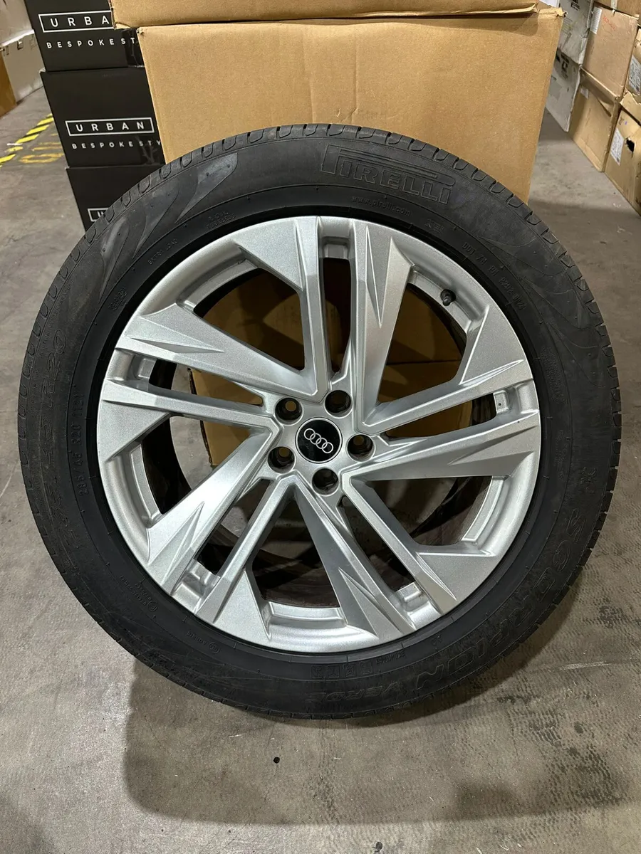 20" GENUINE OEM AUDI Q7 ALLOY WHEELS & TYRES - Image 4