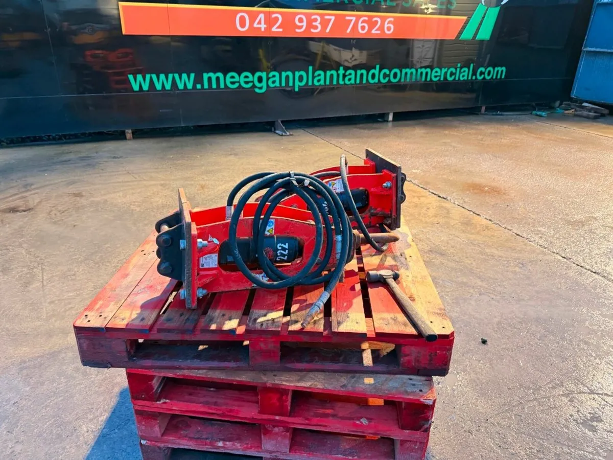 30MM RAMMER HAMMER to suit mini digger.....207F - Image 4