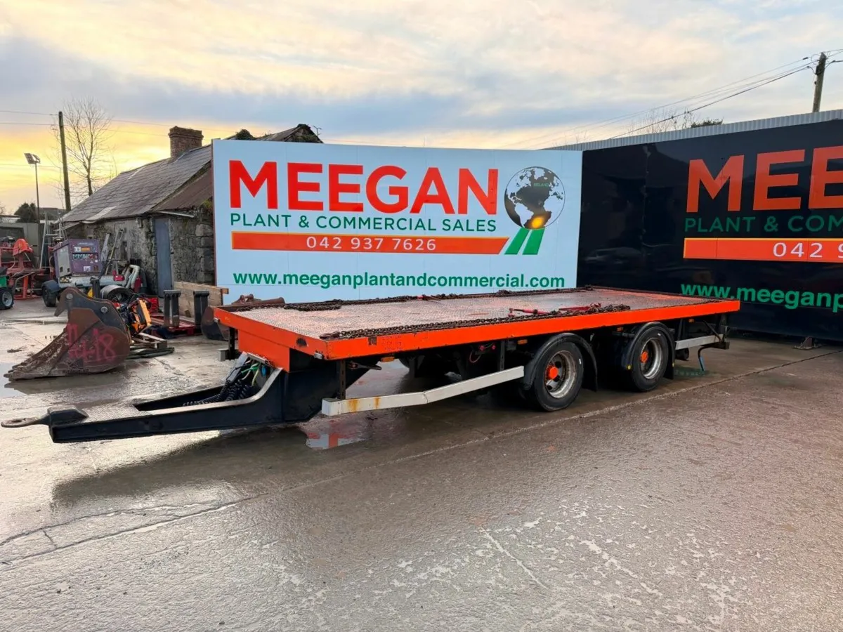 TWIN AXLE DRAG TRAILER  AIR BRAKES ....945d - Image 1