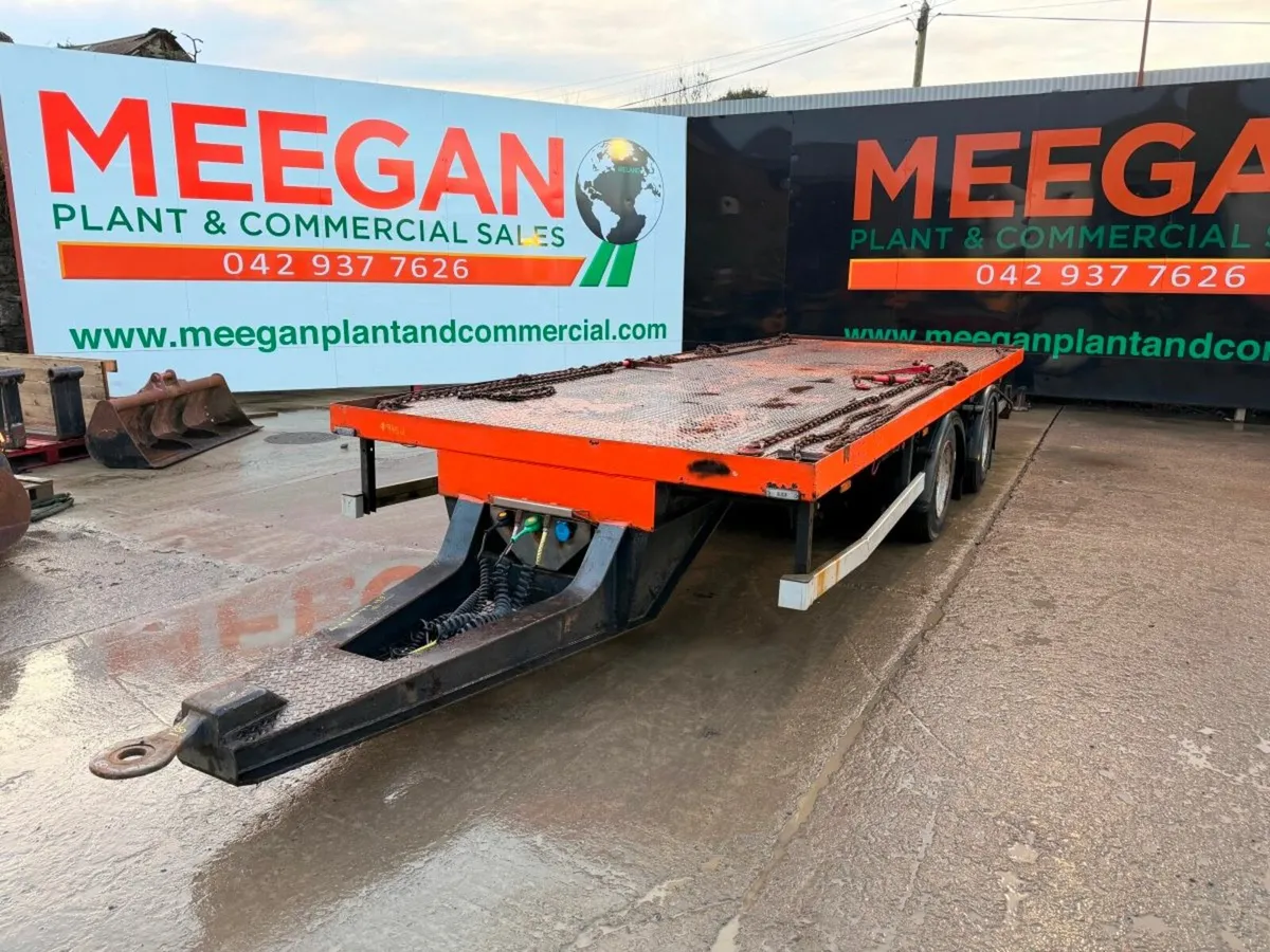 TWIN AXLE DRAG TRAILER  AIR BRAKES ....945d - Image 4