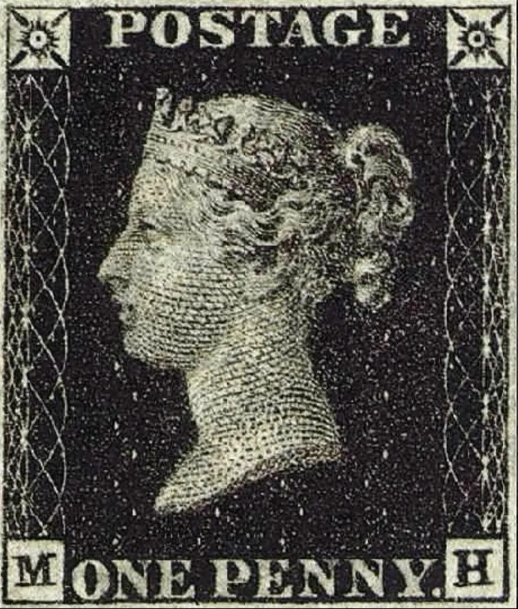 StampExceptional Decor: "One Penny Black" - Image 3