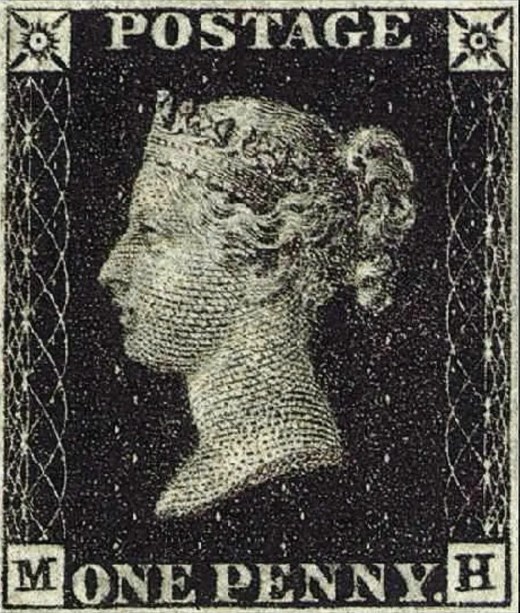 StampExceptional Decor: "One Penny Black" - Image 4