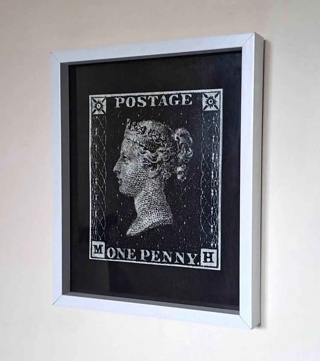 StampExceptional Decor: "One Penny Black" - Image 2
