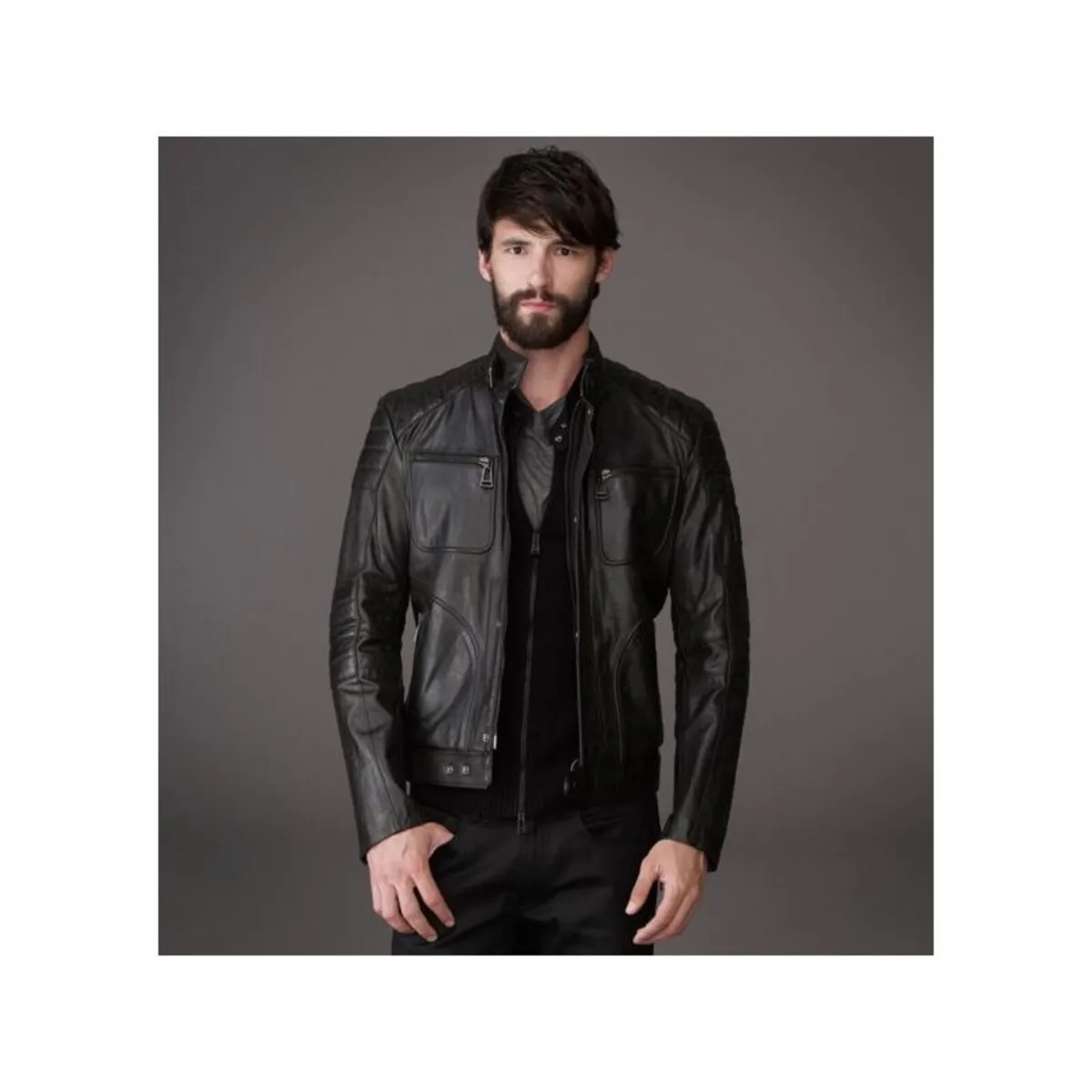 Belstaff leather jacket - Image 1
