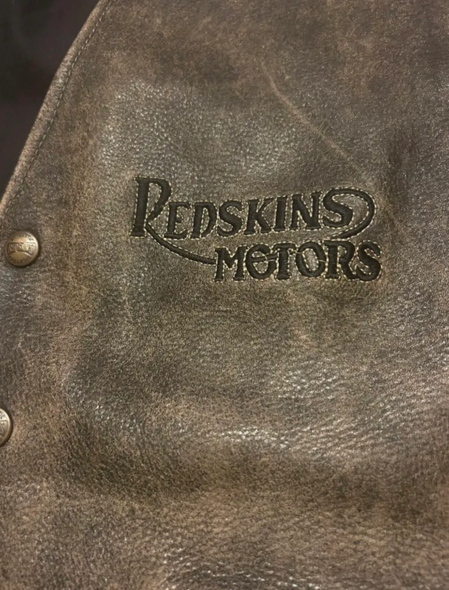 RedSkins Vintage Biker Gillet - Image 4