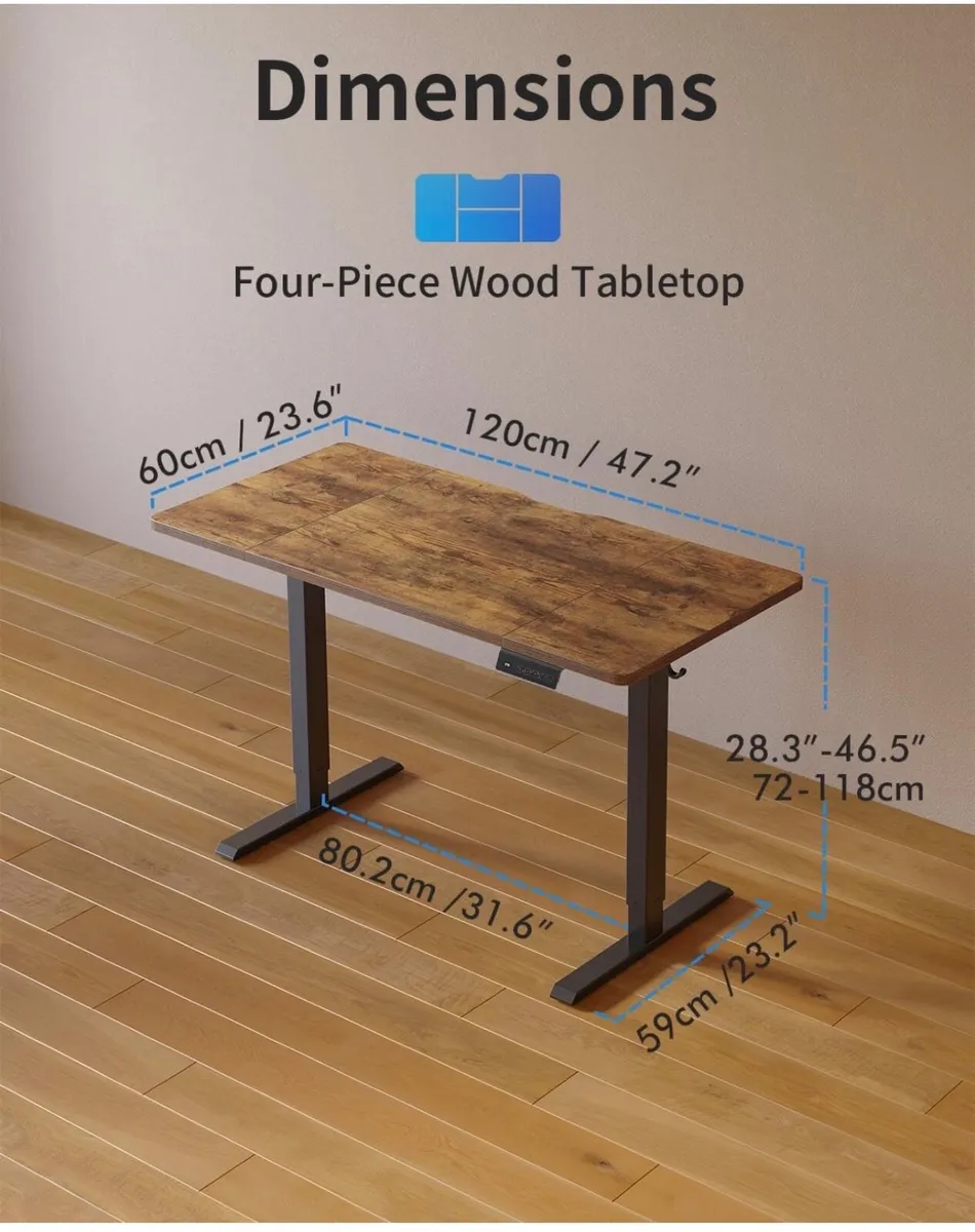 Electric Standing Desk Height Adjustable For Gamin - Image 1