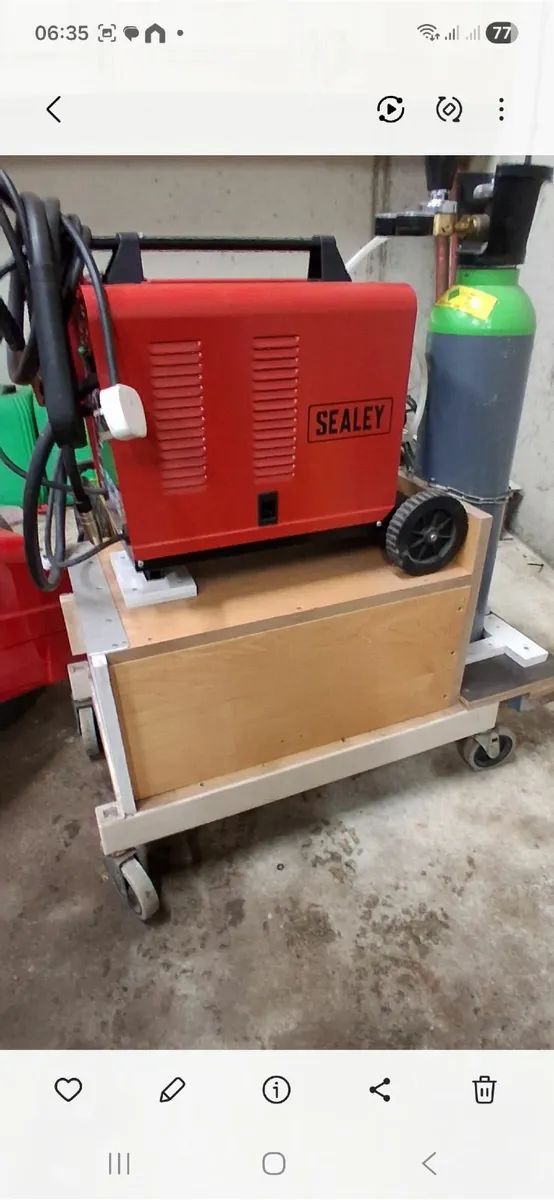Sealey mighty mig 150 welder - Image 1