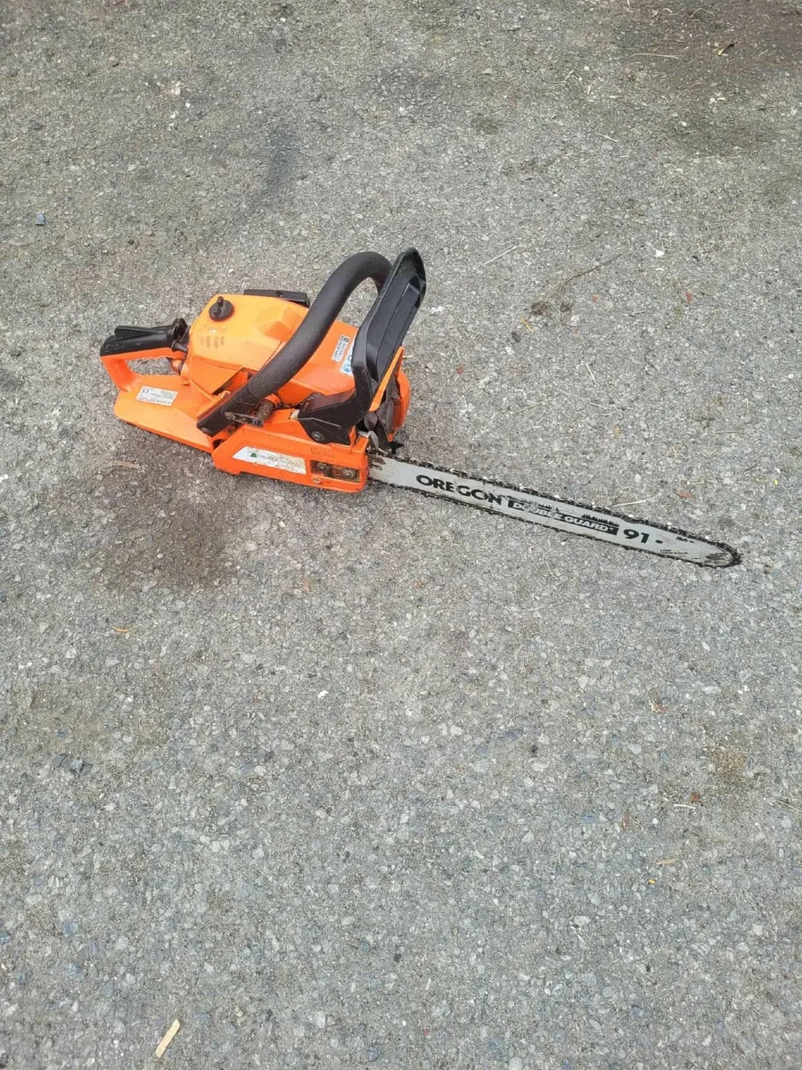 2029 kutmower Cs3816 chainsaw running 💯 - Image 2