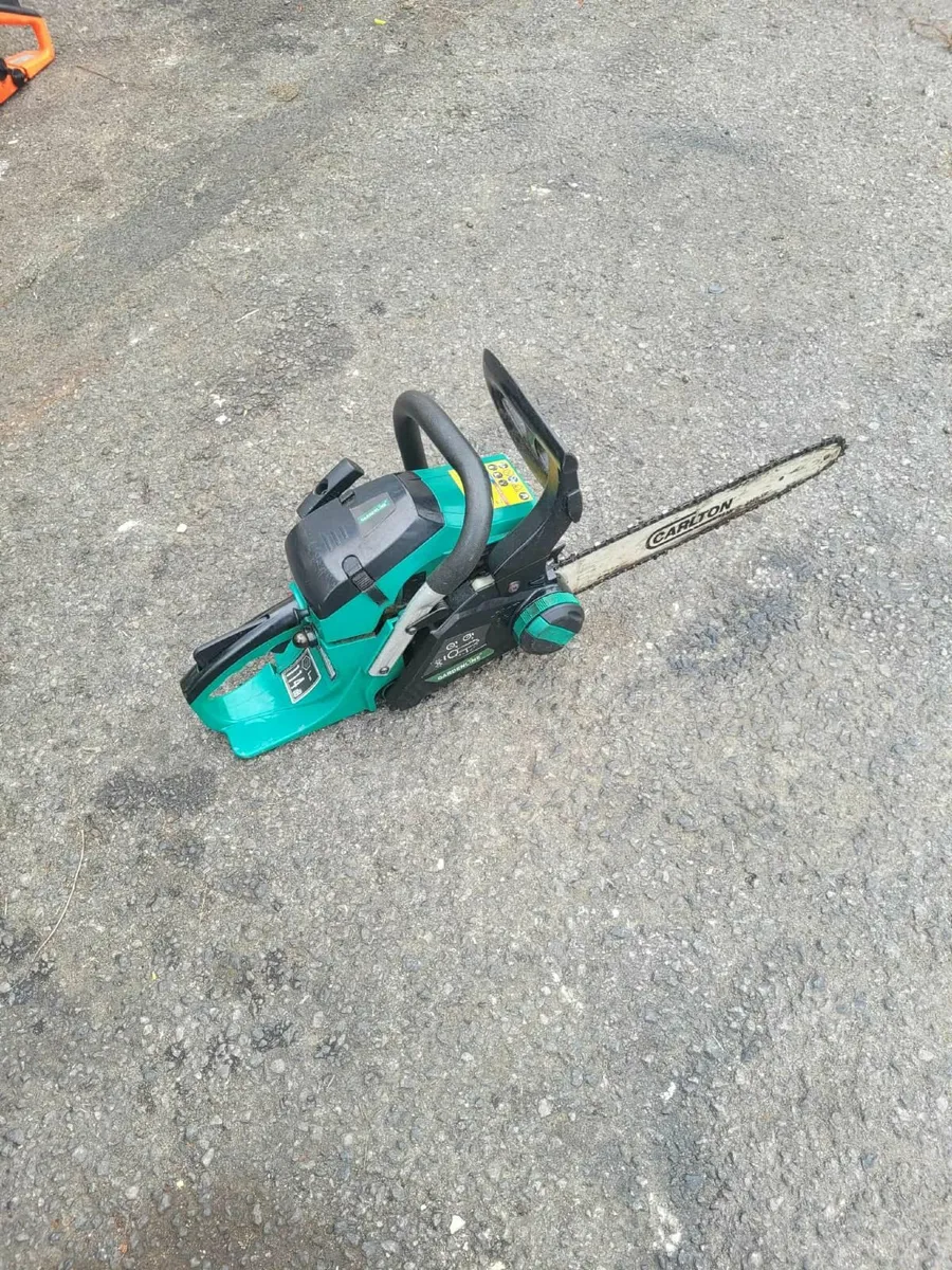 2016 gardenline 41cc chainsaws running 💯 - Image 3