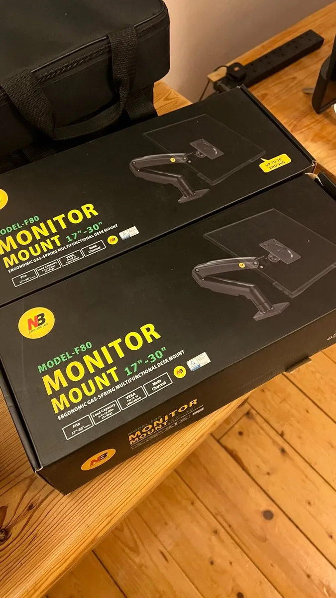 NB North Bayou Monitor Arm Desk Mount - Image 1