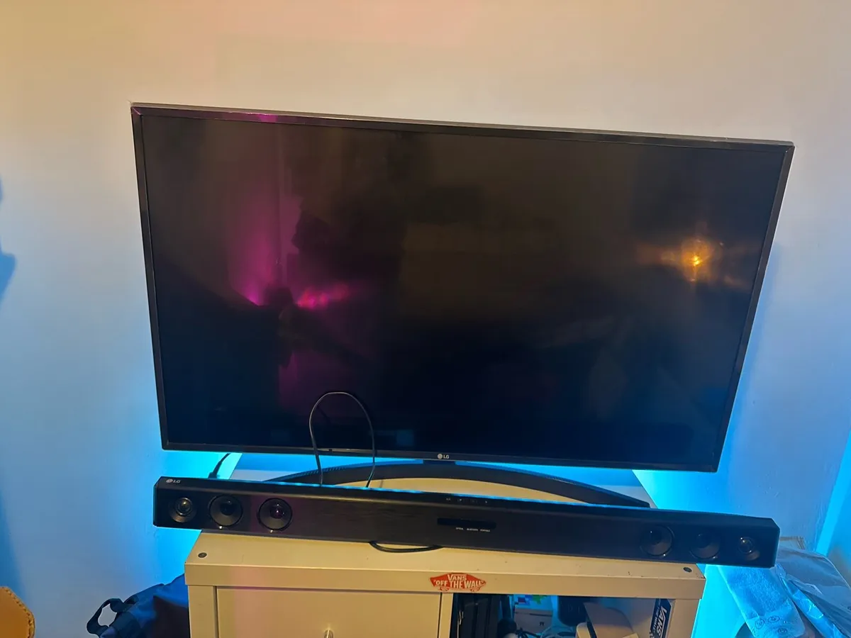LG TV + LG soundbar - excellent condition - Image 1