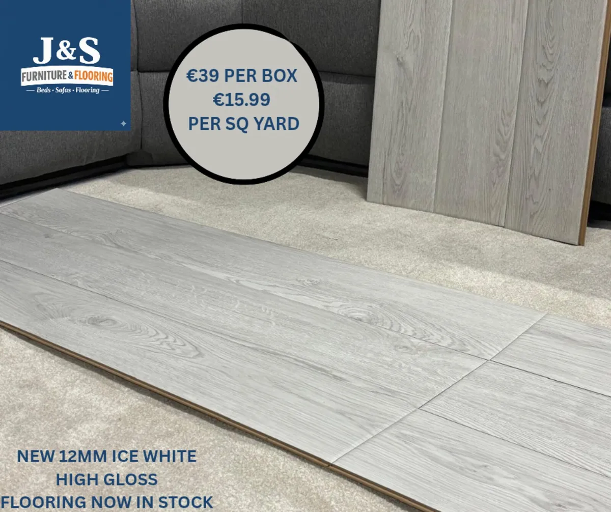 Brand New 12MM High Gloss Flooring - Image 4