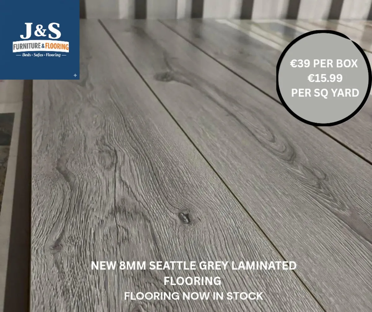 New 8MM Flooring On Sale - Image 2