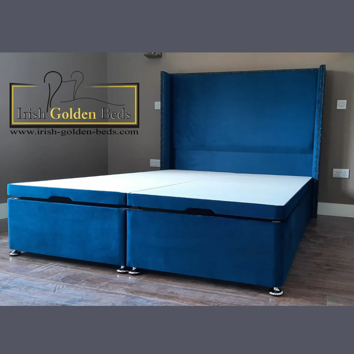 bed frame and headboard, free delivery - Image 4