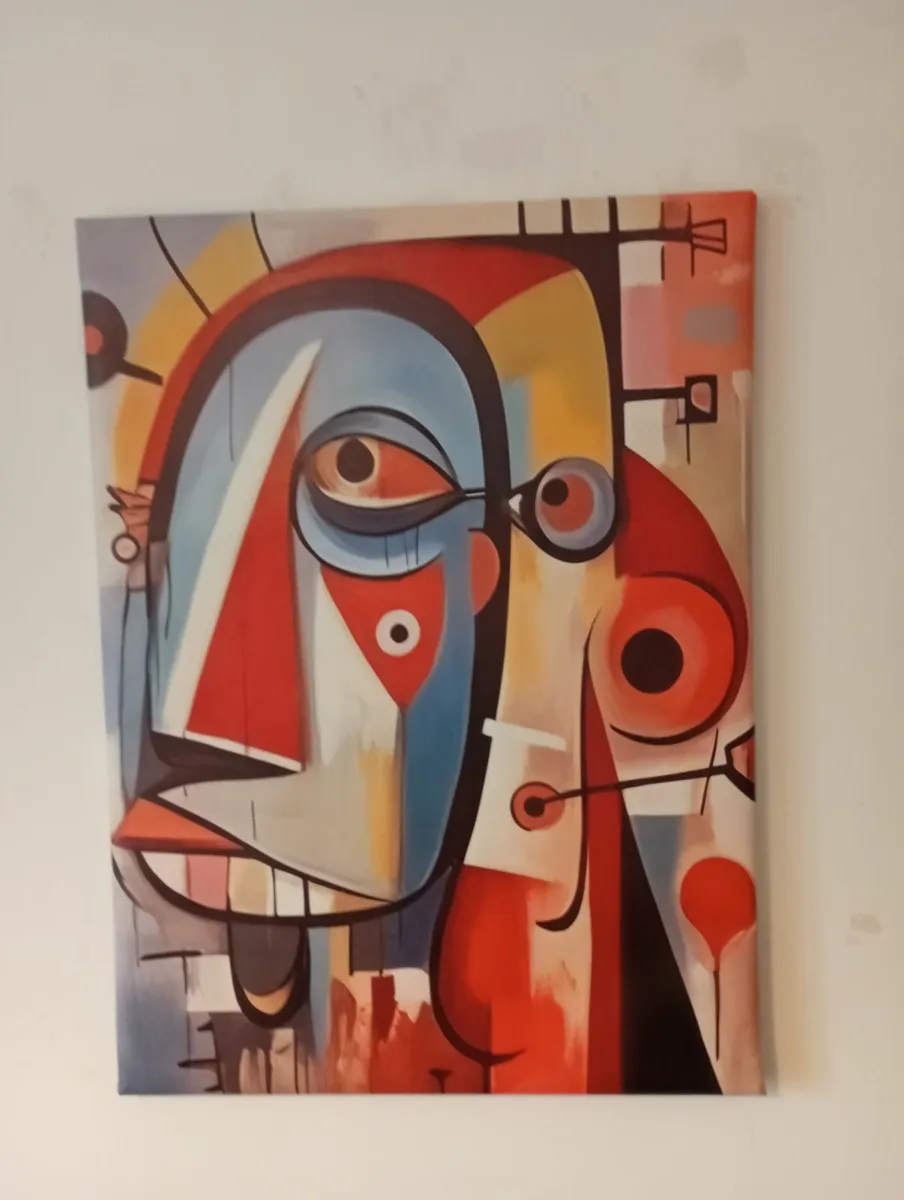 printed artwork on canvas for sale - Image 1