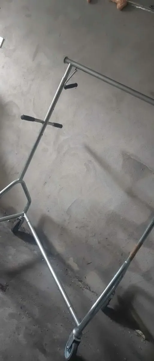 Solid professional clothes retail rail Adjustable - Image 4