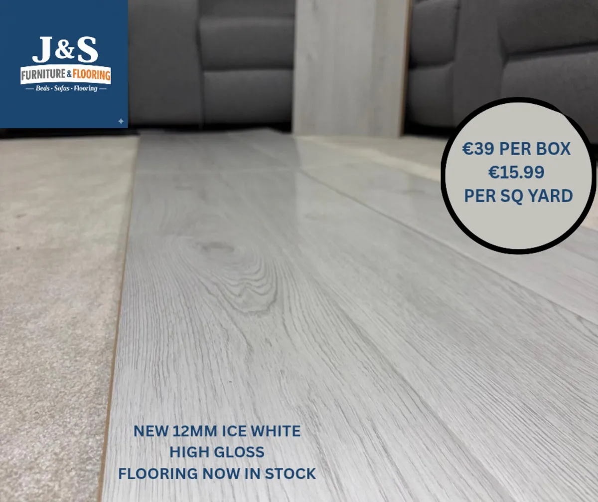 New 12MM High Gloss Flooring - Image 4