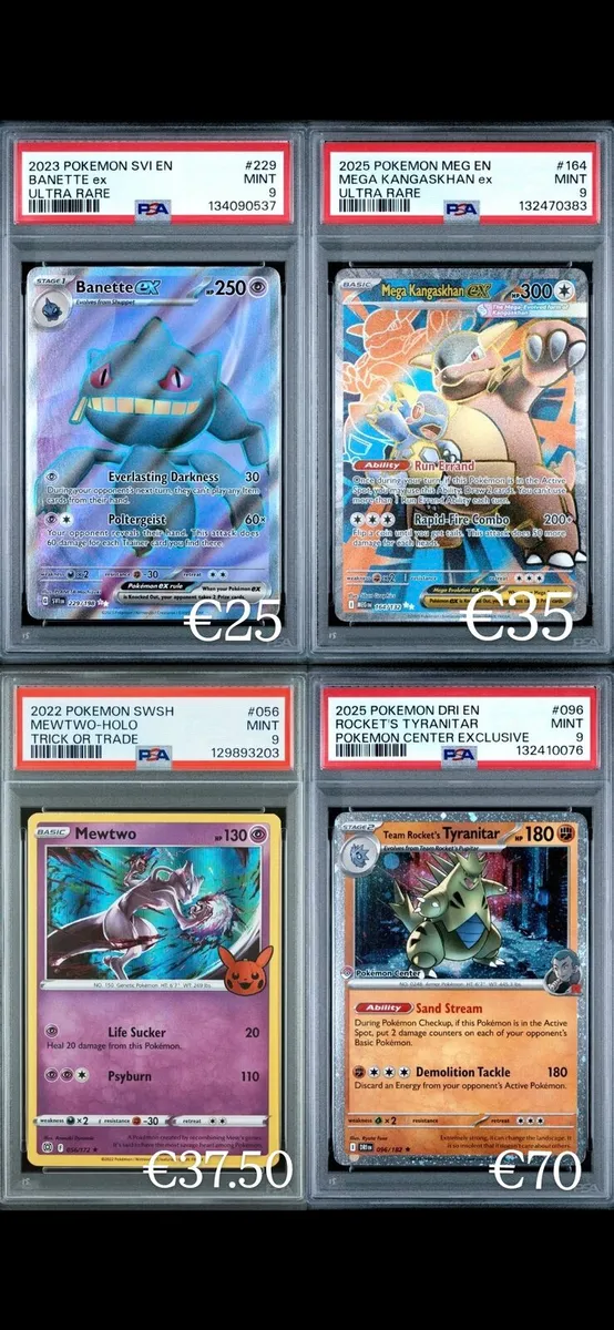 Pokemon Graded Cards Espeon_sean Psa Holo Collect - Image 3