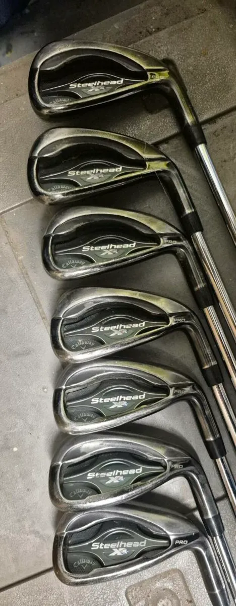Callaway steelhead XR pro irons - Image 1