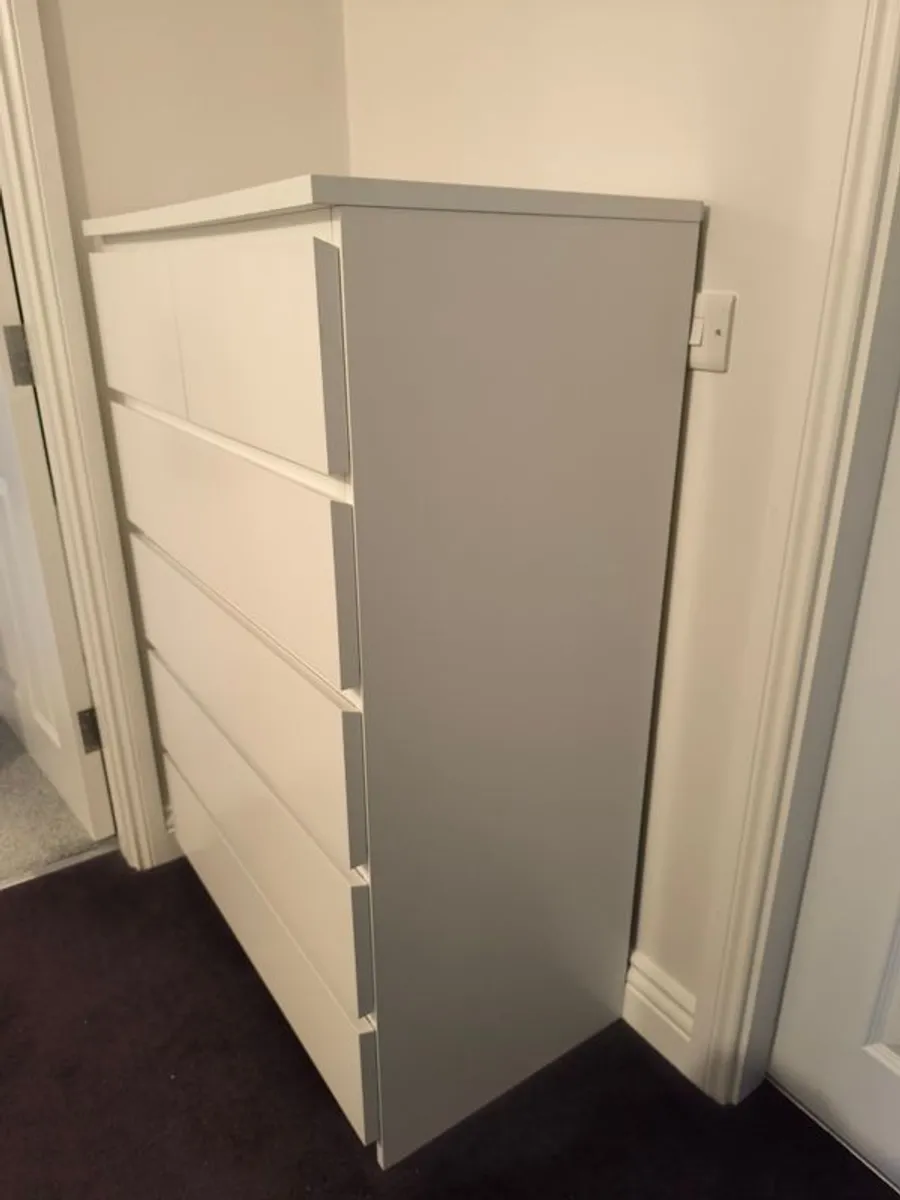 IKEA malm chest of 6 drawers - Image 2