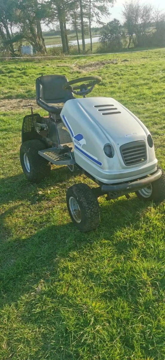22 hp, tractor mower & 2 gas boilers