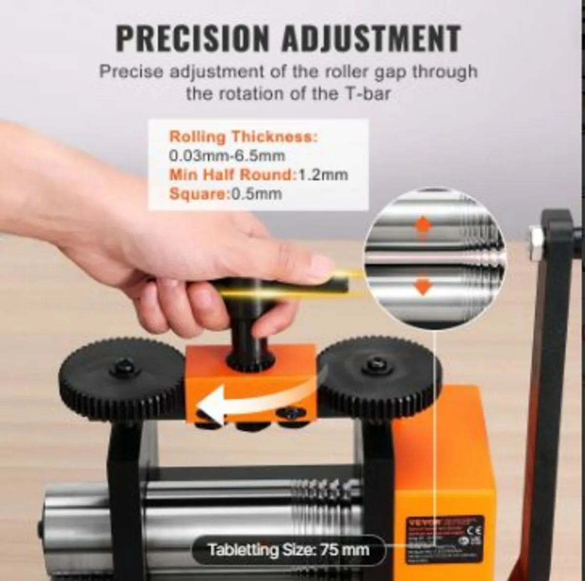 Rolling Mill, 2.24"/57 mm - Image 4