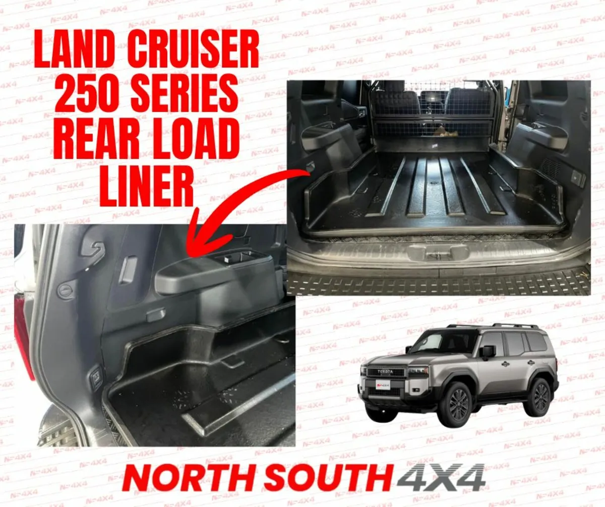 2025 toyota landcruiser rear load liner - Image 1