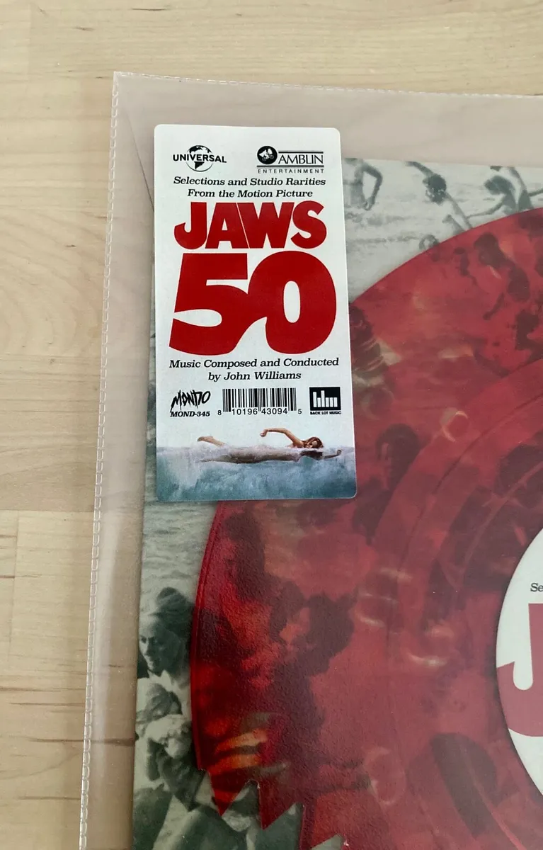 Jaws 50th Anniversary Ltd Ed Shark Bite Vinyl - Image 3