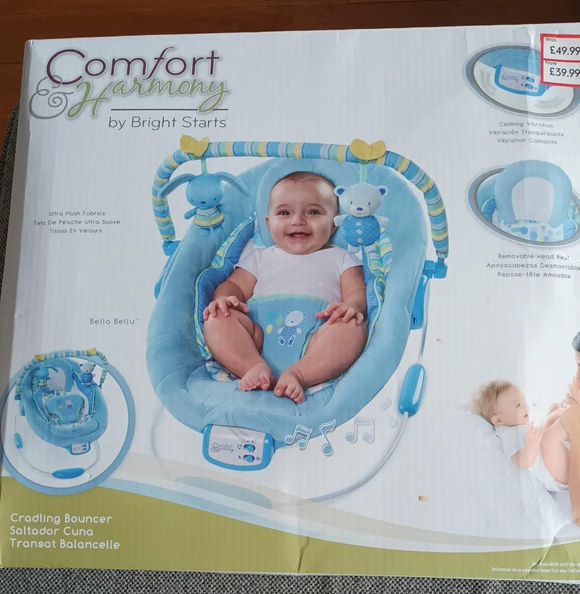 Baby bouncy chair - Image 1