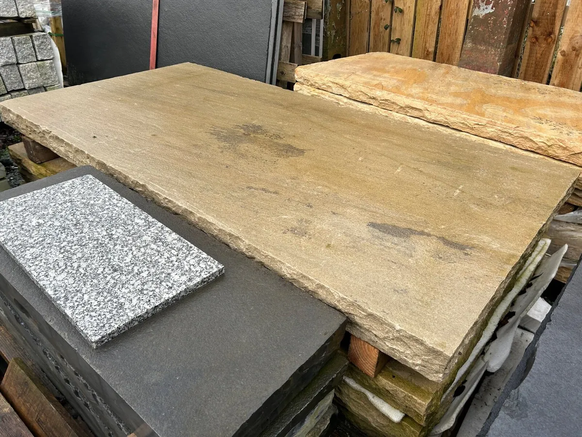 Large Sandstone hearth/Landing steps - Image 2