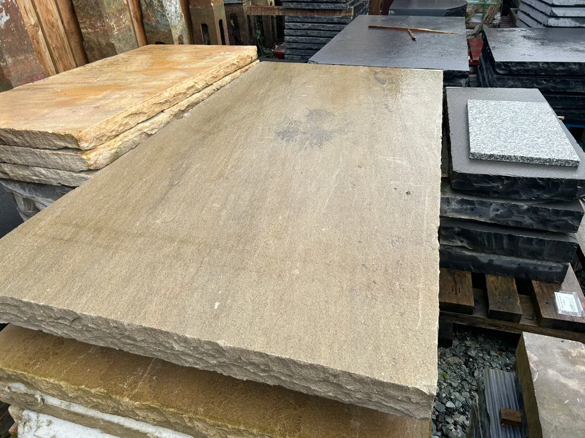 Large Sandstone hearth/Landing steps - Image 3