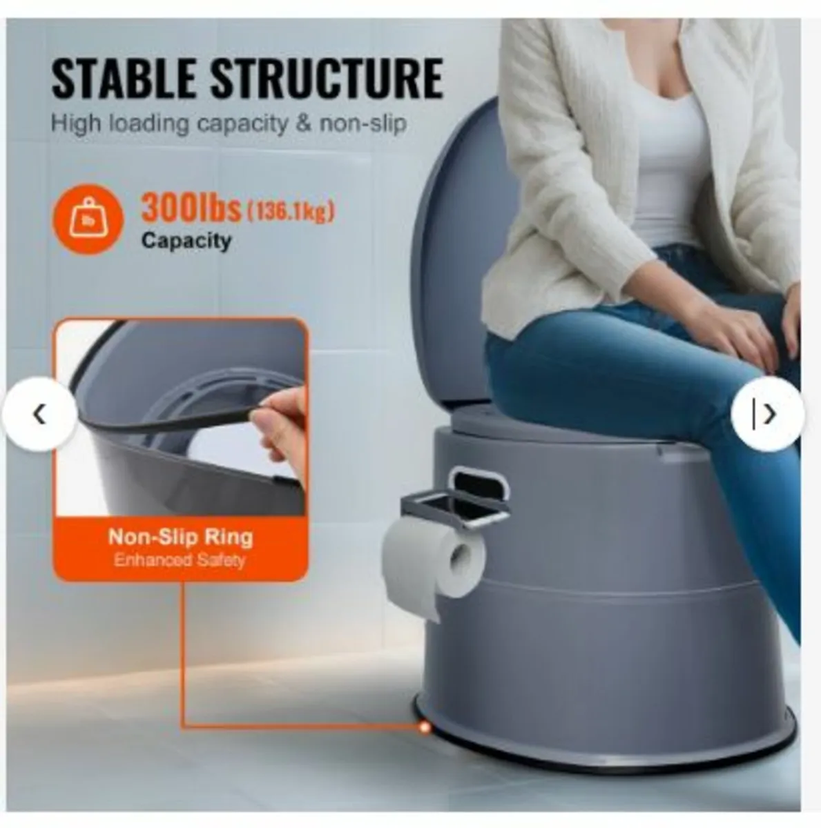 Portable Toilet for Camping, - Image 4