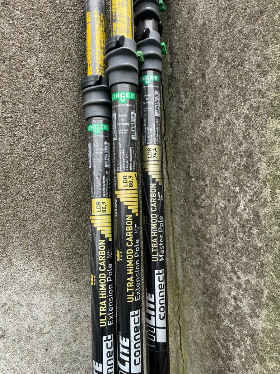 Unger Ultra HiMod Carbon Window Cleaning Set - Image 2