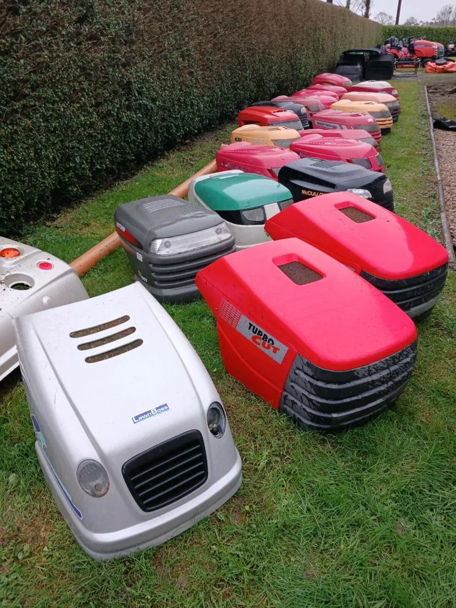 Bonnets for ride on mowers - Image 1