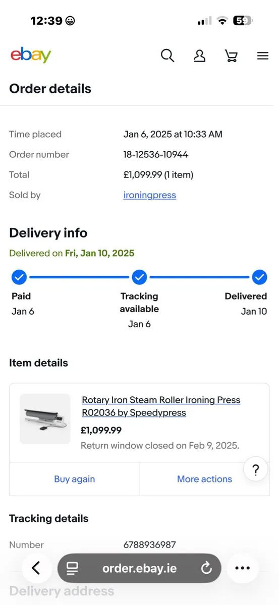 Speedy Press Rotary Iron - Image 2