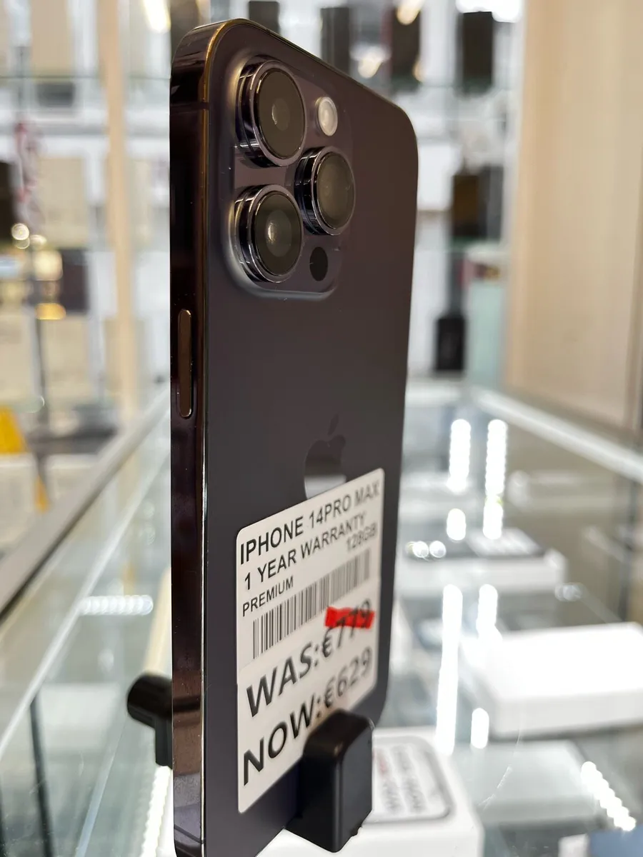 📱IPHONE 14PRO MAX 128GB 1YEAR WARRANTY - Image 3