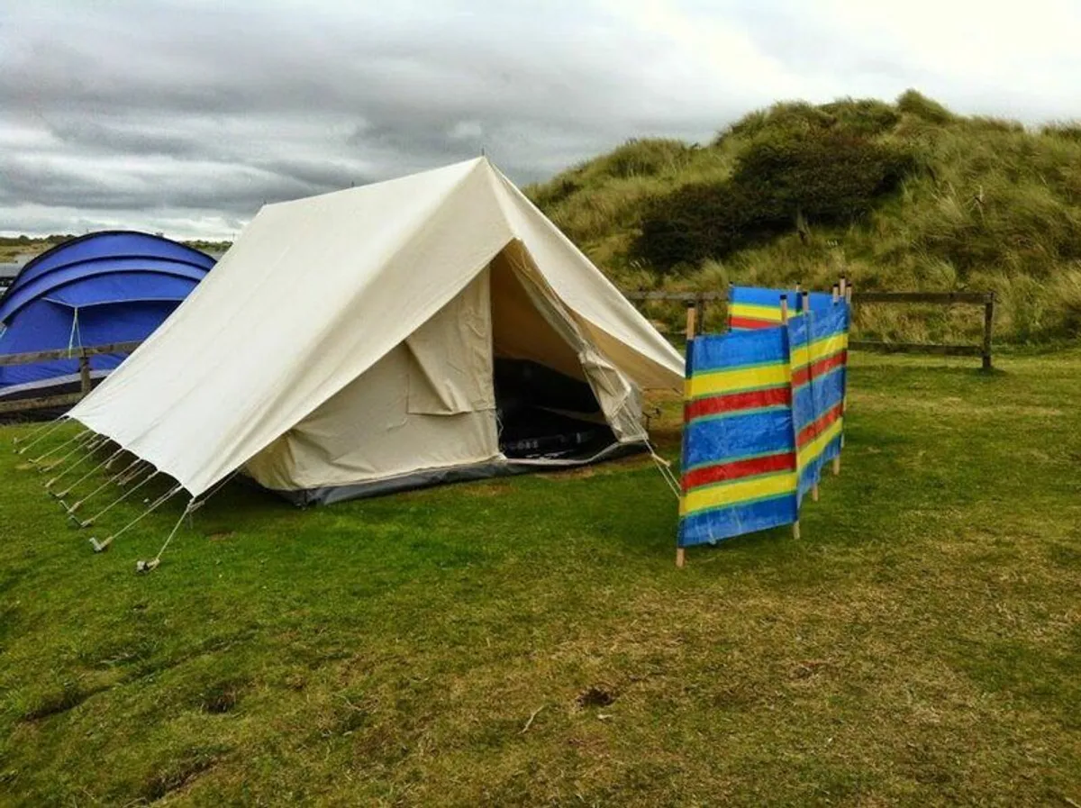 Heavy Duty 8 person high end canvas ridge tent - Image 4