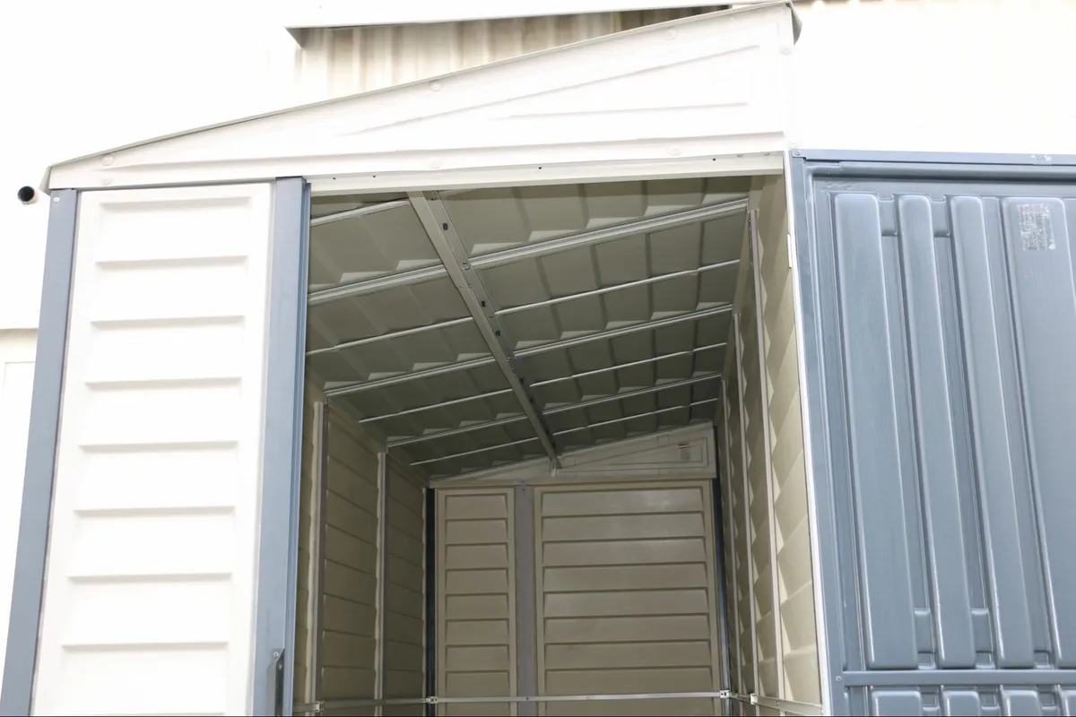 Cedargrain 6-Seater Garden Dining Set – T(Grey) - Image 2