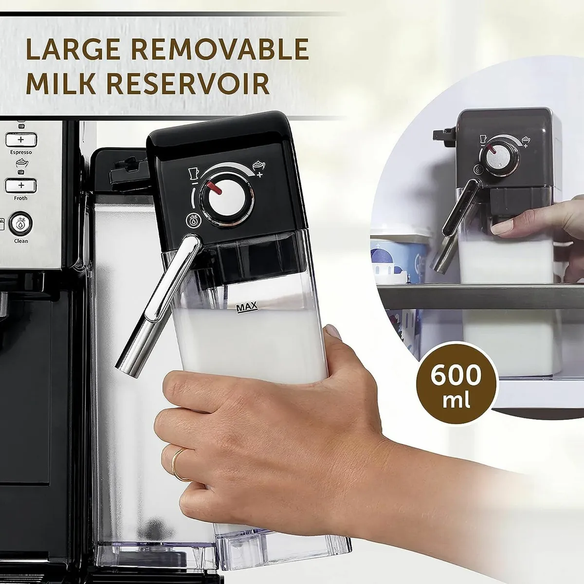 Automatic One-Touch Coffee Machine Espresso Latte - Image 3
