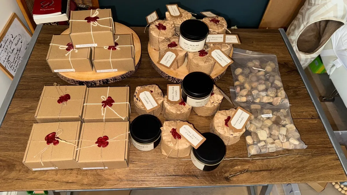 Gemstones / Crystal Candle Starter Bundle, - Image 4