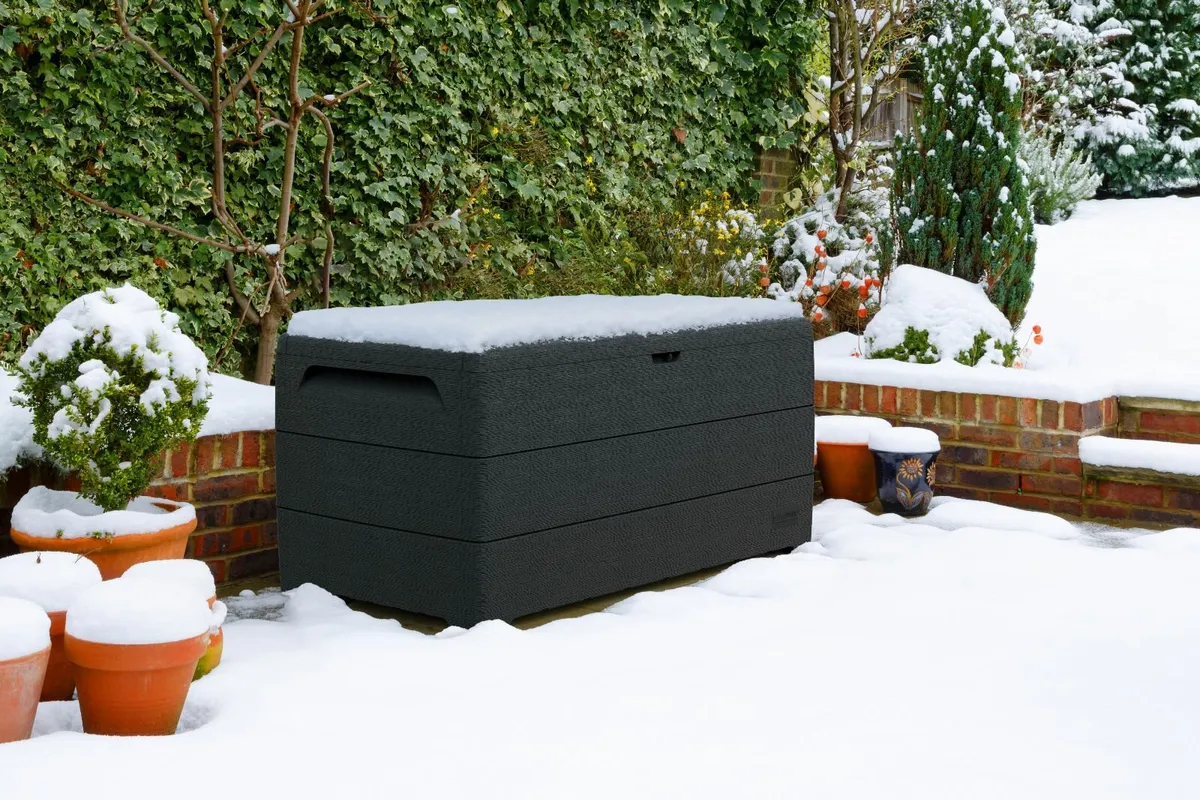 🌟 Durabox 416L Patio Storage Box – Brown - Image 2