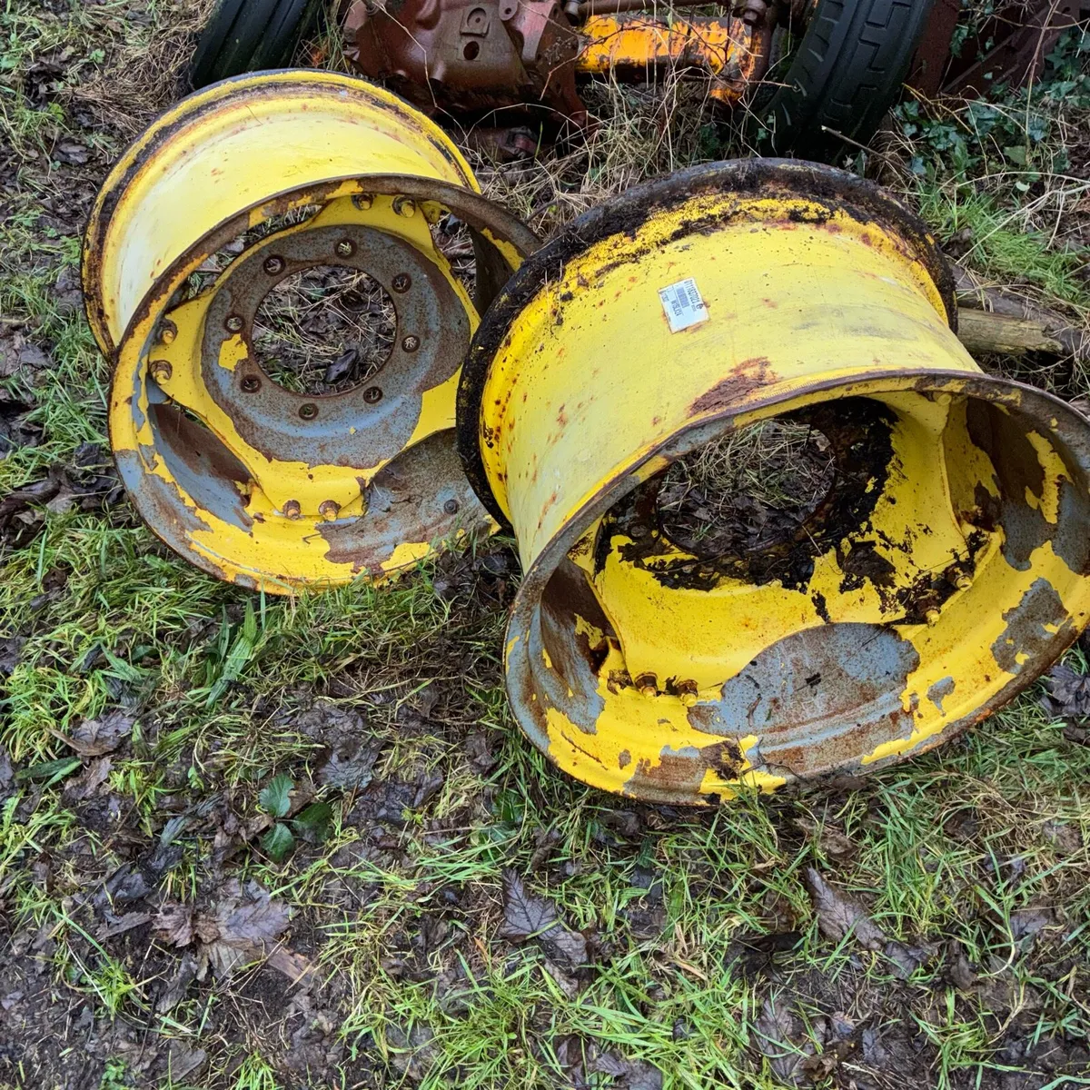 John Deere rims and row crop wheels - Image 1