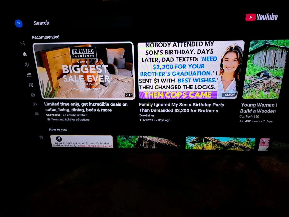 50 INCH TV WITH SMART BOX - Image 1