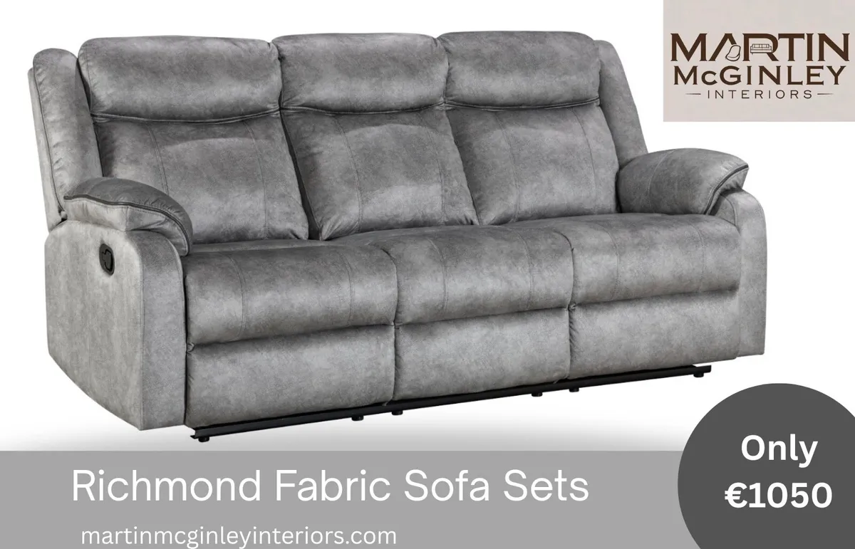 New Richmond Fabric Sofa Sets - Image 3