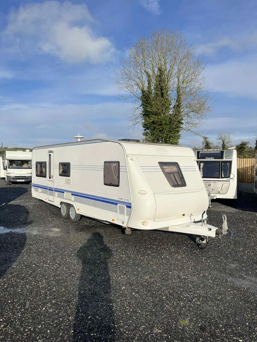 Hobby 6 Berth Fixed Bed Caravan - Image 1